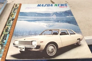 Mazda News #7 1970 revista concesionario 1200 sedán cubierta R100 - Imagen 1 de 6