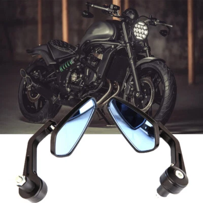 For Triumph Speed Triple Street S R RS 7/8" 22mm Rearview Handle Bar End Mirrors - Изображение 1 из 4