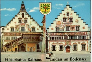 Postal Lindau Ayuntamiento histórico color aprox. años 60 (708-AK038) - Imagen 1 de 2
