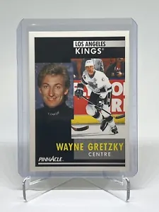 1991-92 Pinnacle Wayne Gretzky #100 Los Angeles Kings - Picture 1 of 2