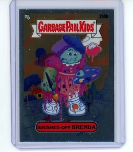 2023 Garbage Pail Kids Chrome Series 6 - BRUSHED-OFF BRENDA - 214b - Picture 1 of 2
