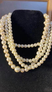 Kenneth - Collar de perlas Lane 14" - 16" $289 PRUEBA #169 - Imagen 1 de 6