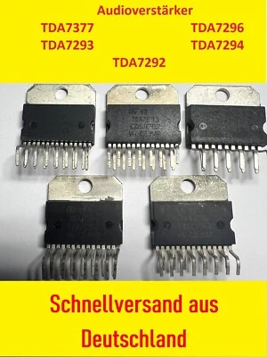 TDA7377 TDA7293 TDA7292 TDA7296 TDA7294 TDA2822M Audioverstärker Audio Amplifier - Bild 1 von 4