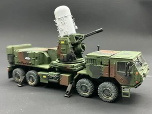 1/72 U.S. Army Mobile Dense Array Air Defense Vehicle HEMTT A3 handbemalt Modell - Bild 1 von 7