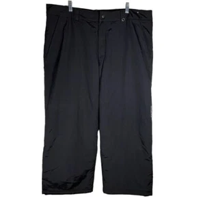 OBERMEYER Black Snow Ski Snowboard Pants Size XL Unisex Outdoor Wide Straight - Picture 1 of 11