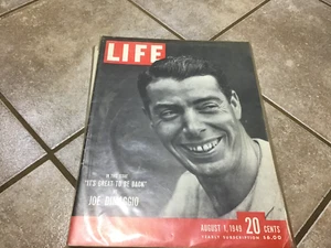 Beautiful Nmint 1949 JOE DiMAGGIO New York Yankees NO LABEL LIFE Magazine WOW ! - Picture 1 of 1