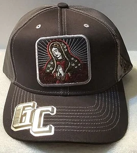 GUADALUPE VIRGIN MARY ROSE PRAY FLOWER RELIGIOUS SNAPBACK BASEBALL CAP #3 - Picture 1 of 3