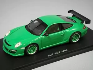 Spark S0715 1/43 PORSCHE RUF RGT 2006 Coche Modelo Verde De Japón - Imagen 1 de 6