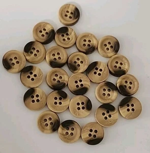 24 1/2" Plastic Sew through Buttons NOS B & G Lieberman - Picture 1 of 2
