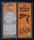 Carte MICHELIN 84 MARSEILLE MENTON 1939 Guide Bibendum pneu tyre map