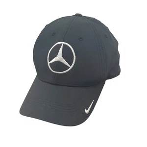 Nike Dri-FIT Mercedes-Benz Hat Cap Black Adjustable Golf Sportswear Performance - Picture 1 of 7