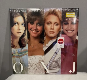 Olivia Newton John - Greatest Hits 71-82  Exclusive Pink & Blue Vinyl 2xLP  New - Bild 1 von 1