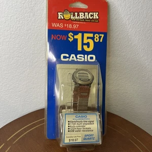 Vintage Casio 1602 Illuminator Digital Watch Sealed New In Box 1999 NIB - Picture 1 of 6