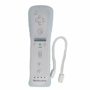 Built In Motion Plus Remote Controller For Nintendo Wii & Wii U Wiimote Nunchuck - Imagen 1 de 17