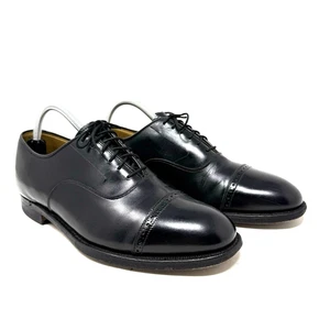 Johnston & Murphy Herren 8 D Aristocraft Aldrich II Kappe Zehe Oxford-Schuhe schwarz 24-8569 - Bild 1 von 11