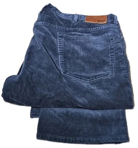 POLO RALPH LAUREN-Navy Corduroy, Mens Stretch/ Stght.Leg Jeans-(38×29) - Picture 1 of 9