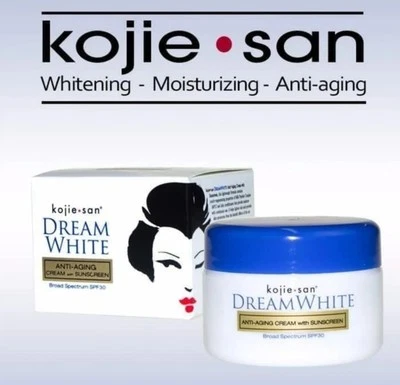 W1 Original Kojie San Dream Crema Antiedad Blanca con Protector Solar FPS30, 30g Foto 1 de 4