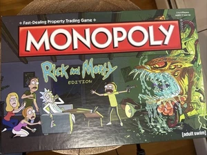 Rick and Morty Edition Monopoly (Brand New) Very Rare / Adult Swim READ - Picture 1 of 7