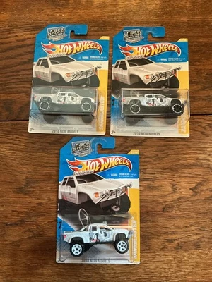 🔥 Лот из 3 Hot Wheels 2010 новые модели атласный белый Sandblaster колесо вариант 🔥 - Изображение 1 из 4