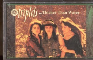 Triplets Thicker Than Water cassette UK Mercury 1991 cassette 8482904 - Picture 1 of 2