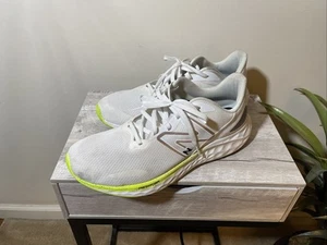 Size 13 - New Balance Fresh Foam Arishi v4 White Pixel Green - Picture 1 of 11