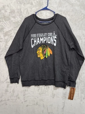 Chicago Blackhawks sweater Retro Brand 2015 Stanley cup champions adult XL - Image 1 of 4