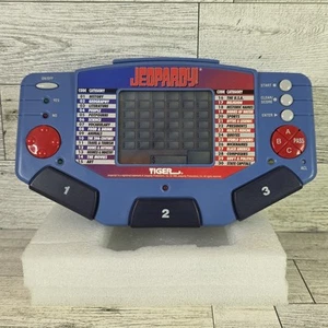 Vintage 1995 Jeopardy Handheld Game Tiger Electronics + 1 Cartridge Tested 100% - Picture 1 of 10