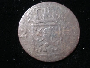 Nederlands Indie - NETHERLANDS EAST INDIES - 2 CENT 1839 J (TA05) - Picture 1 of 2