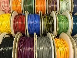 116 COLOURS TO CHOOSE FROM - 1mm² cable, 3m, 16.5A 12v auto car wire wiring - Picture 1 of 10
