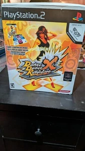 Dance Dance Revolution X Bundle (Sony PlayStation 2, 2008) With  Box .No Game. - Picture 1 of 6