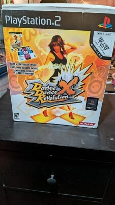Dance Dance Revolution X Bundle (Sony PlayStation 2, 2008) With  Box .No Game. - Image 1 of 4