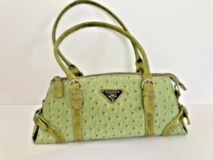 Lindo bolso/cartera verde PAGODA MIDLAND - Imagen 1 de 11
