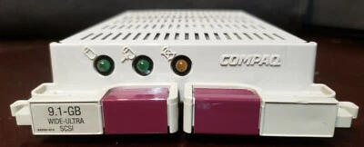 NEW 313715-001 HP Compaq 9.1GB Wide-UltraSCSI Hotswap Drive in Tray - Image 1 of 3