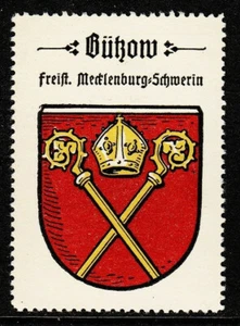 414689/ Reklamemarke - Kaffee Hag - Wappen von Bützow / Mecklenburg-Schwerin  - Picture 1 of 1