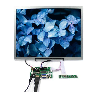 VSDISPLAY 15in DV150X0M-N10 1024x768 LCD Screen and H-D VGA LCD Monitor Controller Board