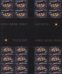 US 5720 James Webb Space Telescope F cross gutter block 20 MNH 2022 - Picture 1 of 1