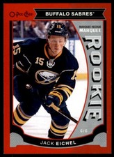 2015-16 Upper Deck O-Pee-Chee Update Red Jack Eichel RC Rookie Sabres #U50