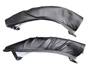 Ickle Bubba Moon Kunstleder Griff nur Abdeckung schwarz X2 - Bild 1 von 4