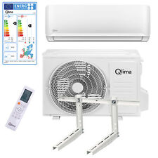 QLIMA Split Klimaanlage Klimagerät WiFi A+ 3,5kW 12000 BTU + Wandhalterung