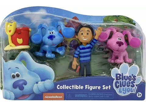 Blue's Clues and You! Collectible Figure Set 4-Pack Nickelodeon . NEW Cover