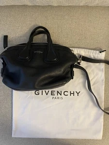 Givenchy Nightingale Crossbody Bag Leather Micro Black - Picture 1 of 6
