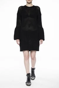 Neu Luxury Original McQ Alexander McQueen Wollkleid Damen 458751 Große-XS. - Picture 1 of 9