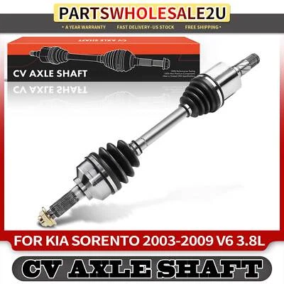 Conjunto de eje CV conductor delantero izquierdo para Kia Sorento 2003-2009 3,3 L 3,5 L 3,8 L 4x4 Foto 1 de 4