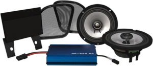 Kit de altavoces delanteros amplificadores de 6-1/2" 225 vatios HARLEY ROAD GLIDE FLTRX FLTRXS - Imagen 1 de 1