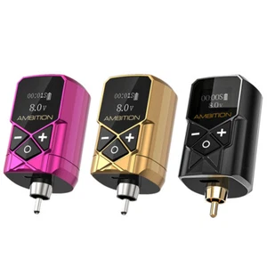 Wireless Tattoo Battery Netzteil für Rotary Maschine RCA 2400mAh Schnellladeg   - Picture 1 of 18