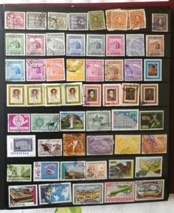 Venezuela Sammlung ca. 150 verschiedene plus Doppelte, gestempelt - Bild 1 von 5