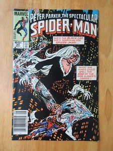 PETER PARKER, SPECTACULAR SPIDER-MAN #90 (VF/VF-) *Key! Super Bright & Glossy!* - Picture 1 of 4