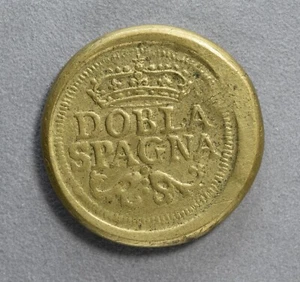 Peso monetale della dobla di Spagna da collezione - Picture 1 of 2