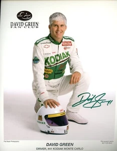 David Green Kodiak Fan Club Signed Hero Card - Picture 1 of 1