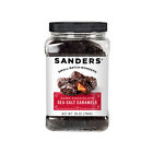 Sanders Dark Chocolate Sea Salt Caramels, Kettle Caramel Covered, 28 oz Gift Tub